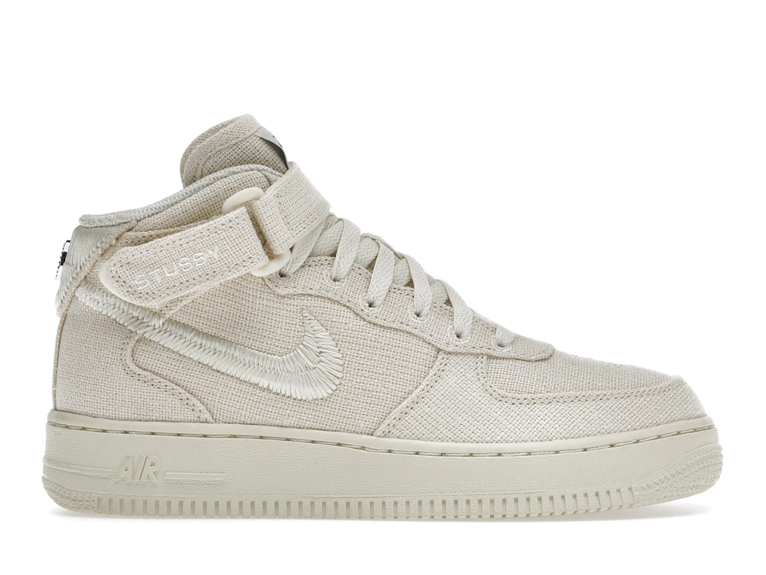 Nike Air Force 1 Mid Stussy Fossil