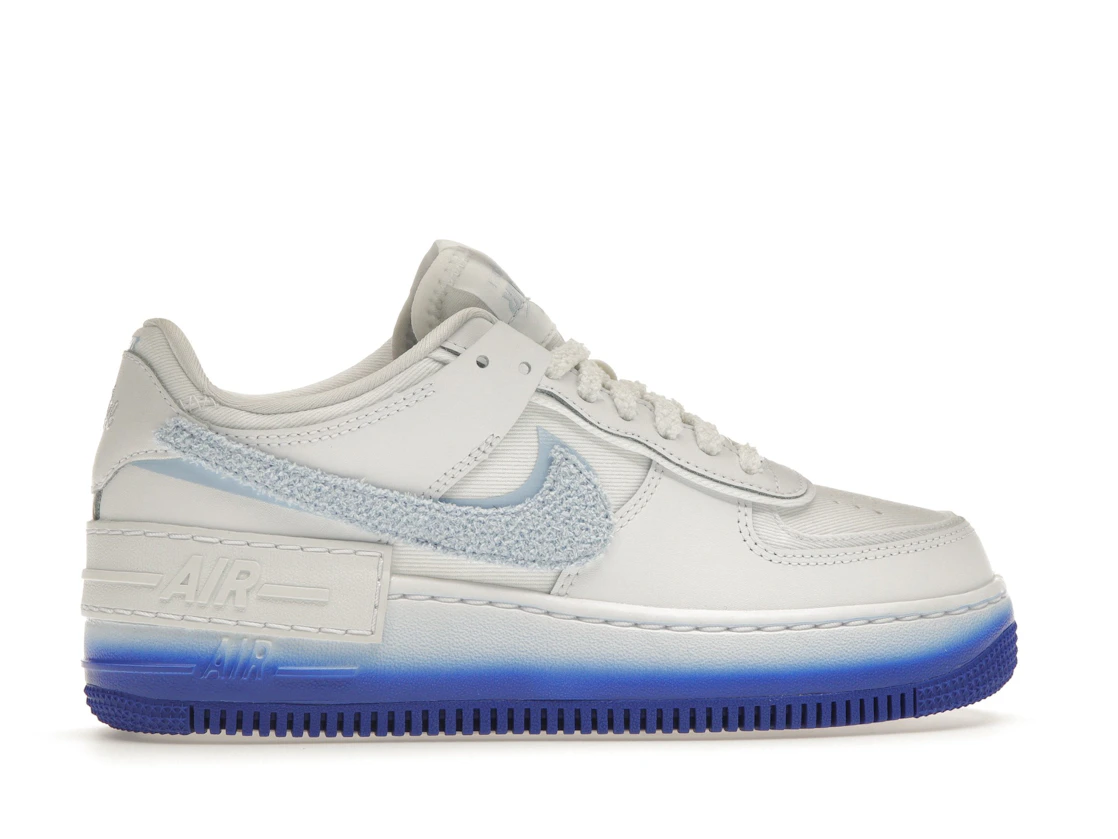 tenisky a boty Nike Air Force 1 Low Shadow Chenille Swoosh Blue Tint (W) FJ4567-100 ADONIO