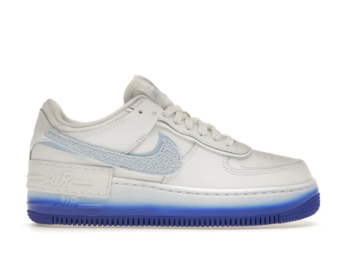 tenisky a boty Nike Air Force 1 Low Shadow Chenille Swoosh Blue Tint (W) FJ4567-100 ADONIO