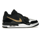 Jordan Legacy 312 Low Black Metallic Gold