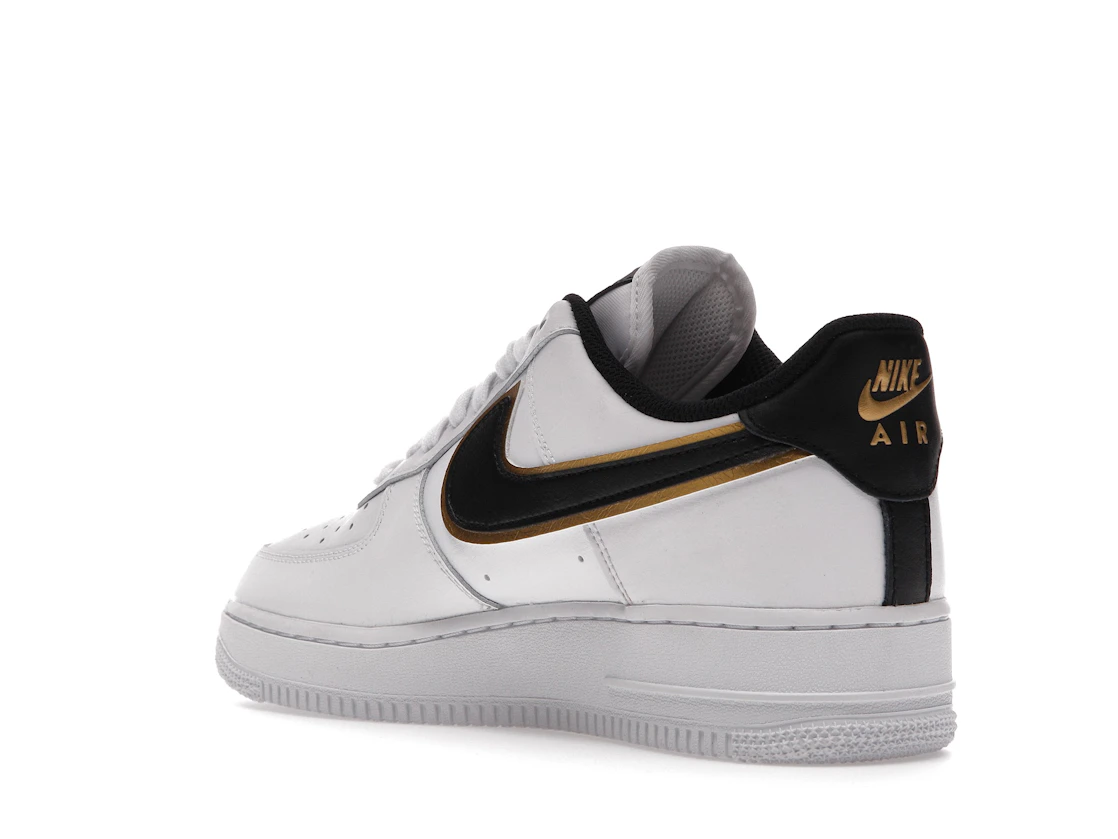 Nike Air Force 1 Low '07 LV8 Double Swoosh White Metallic Gold