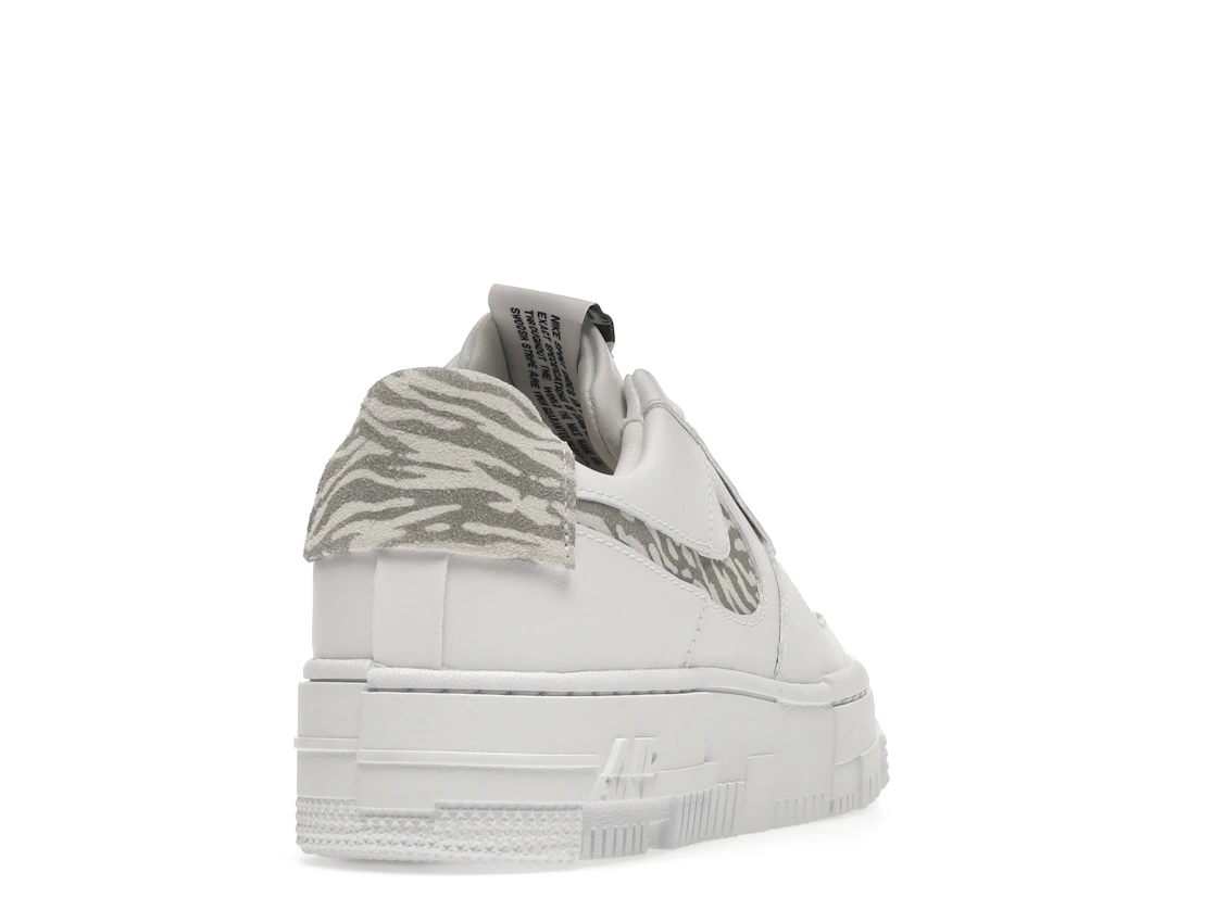 Nike Air Force 1 Low Pixel SE White Zebra (W)
