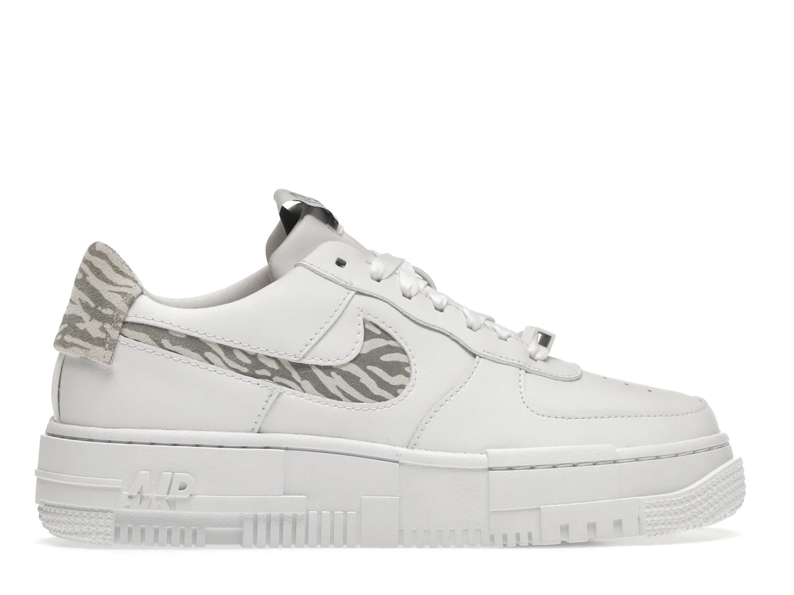 Nike Air Force 1 Low Pixel SE White Zebra (W)