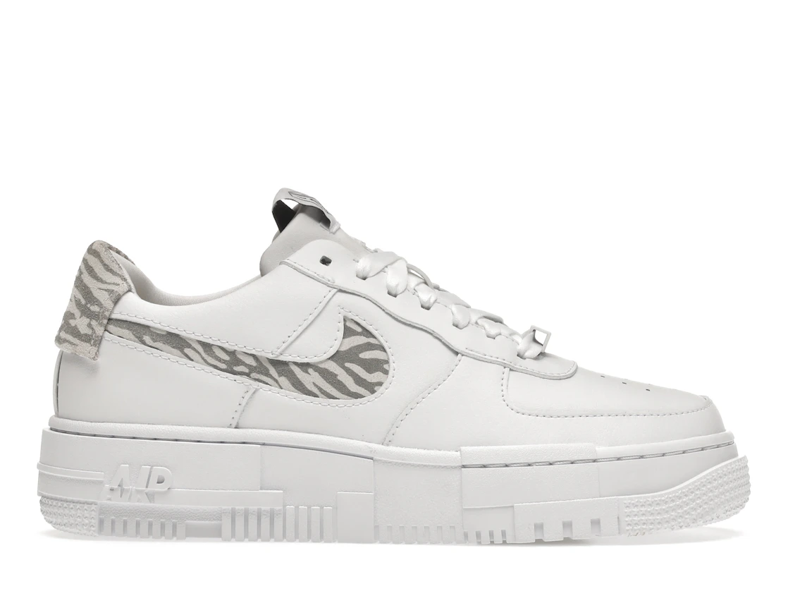 Nike Air Force 1 Low Pixel SE White Zebra (W)