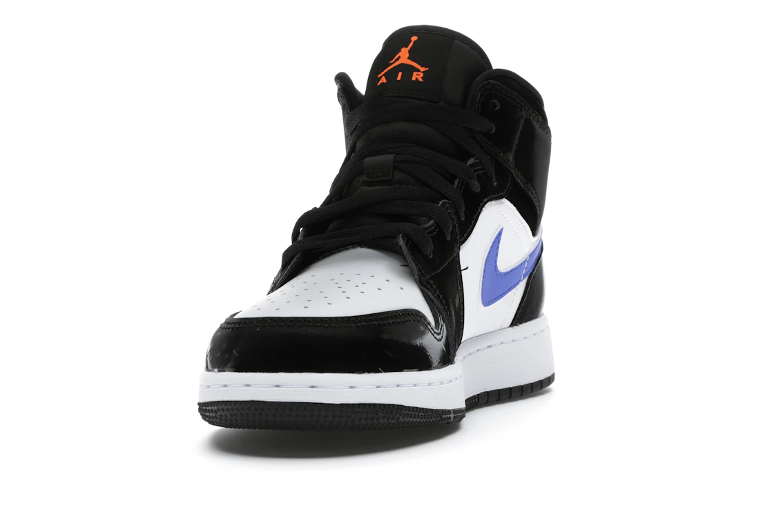 Jordan 1 Mid Black Racer Blue White (GS)