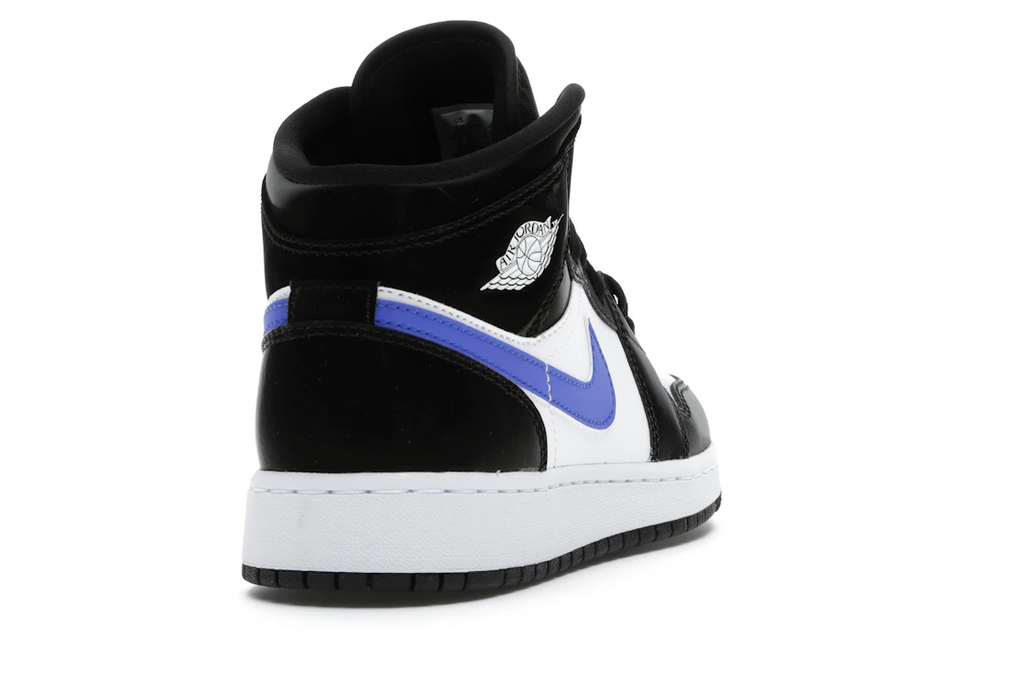 Jordan 1 Mid Black Racer Blue White (GS)