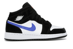 Jordan 1 Mid Black Racer Blue White (GS)