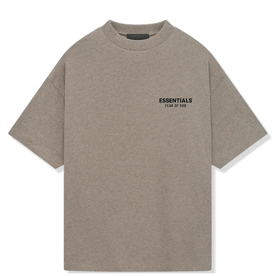 tričko Fear of God Essentials S24 T-Shirt Heather Grey ADONIO