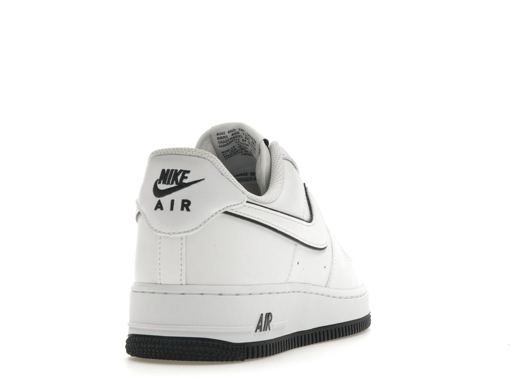 Nike Air Force 1 '07 Low White Black Outline Swoosh