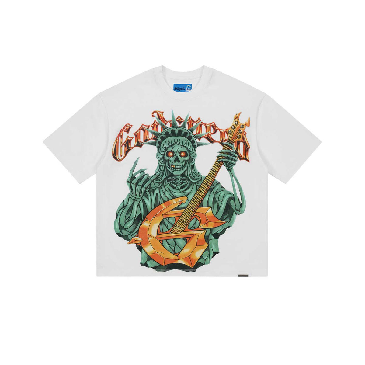 tričko Godspeed Liberty Rock Tee White INS-9F6AA10634 ADONIO
