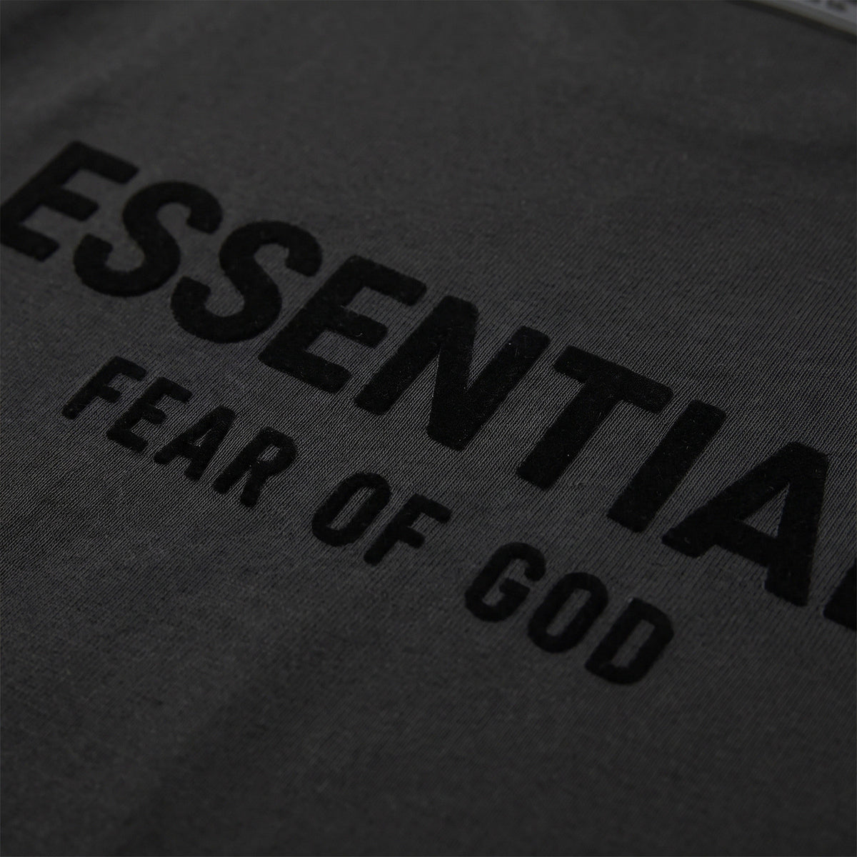 Fear of God Essentials S22 Stretch Black Limo - Letní set ADONIO