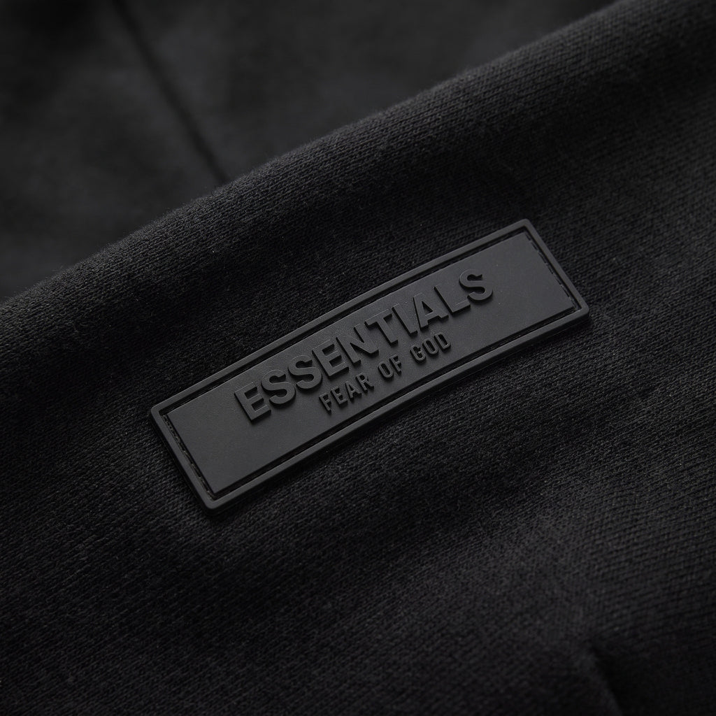 Fear of God Essentials S24 Fleece Hoodie Black 192HO246250F ADONIO