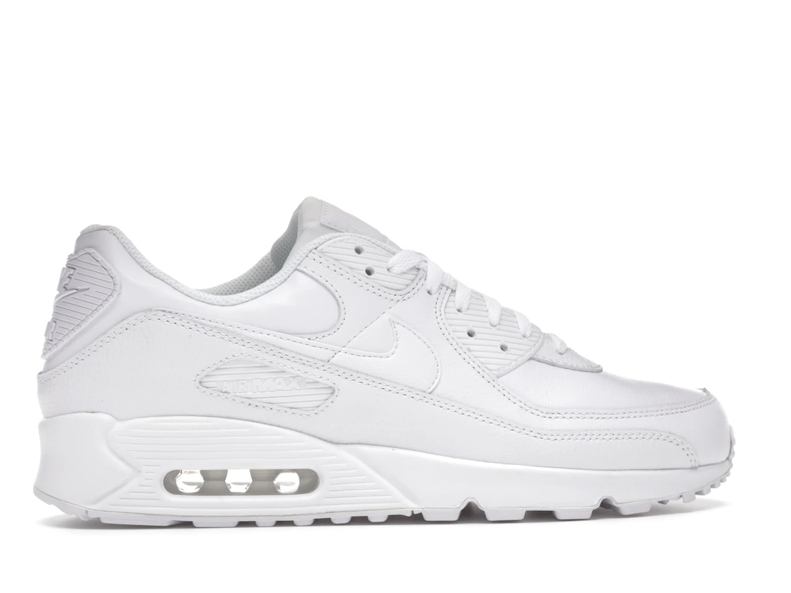 Nike Air Max 90 Leather Triple White
