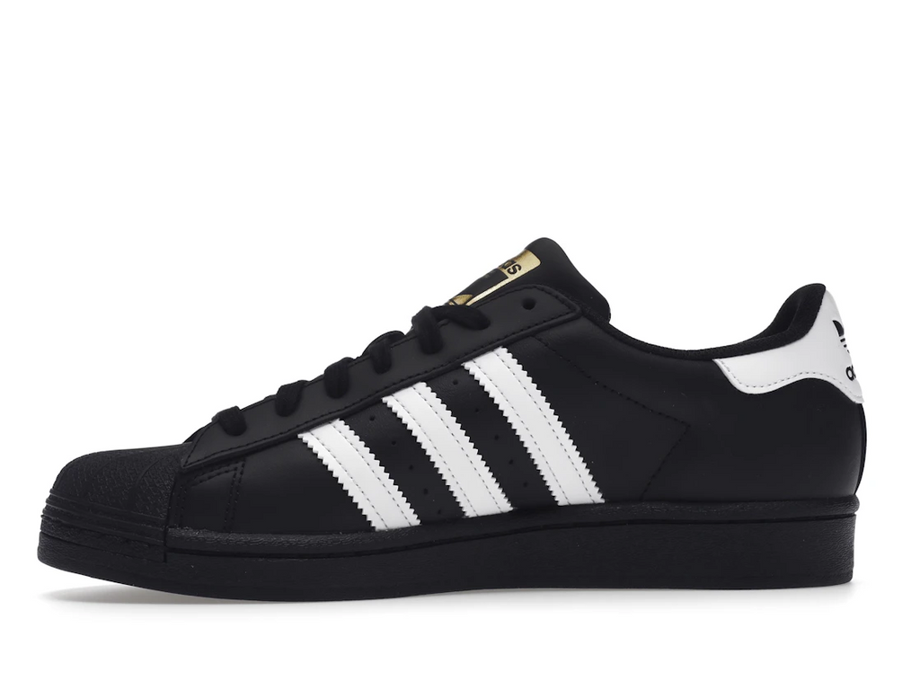 adidas Superstar Core Black Cloud White Gold