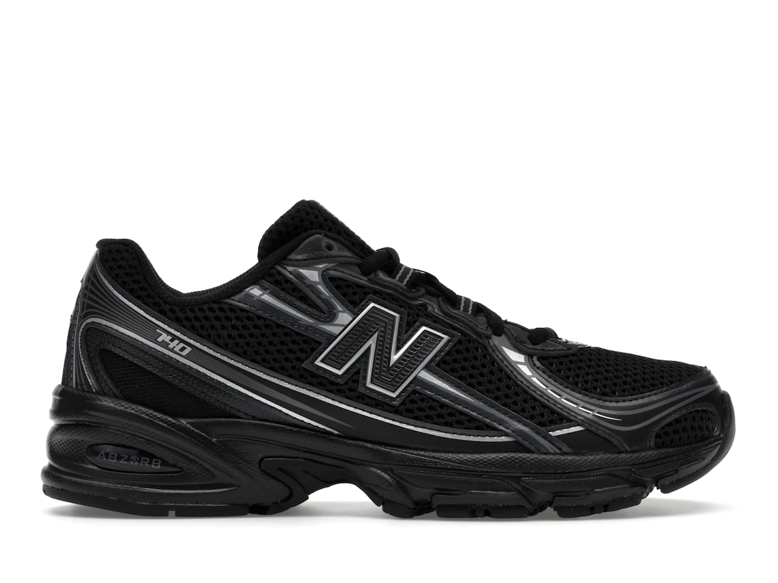 New Balance 740 Black Silver Metallic (GS)