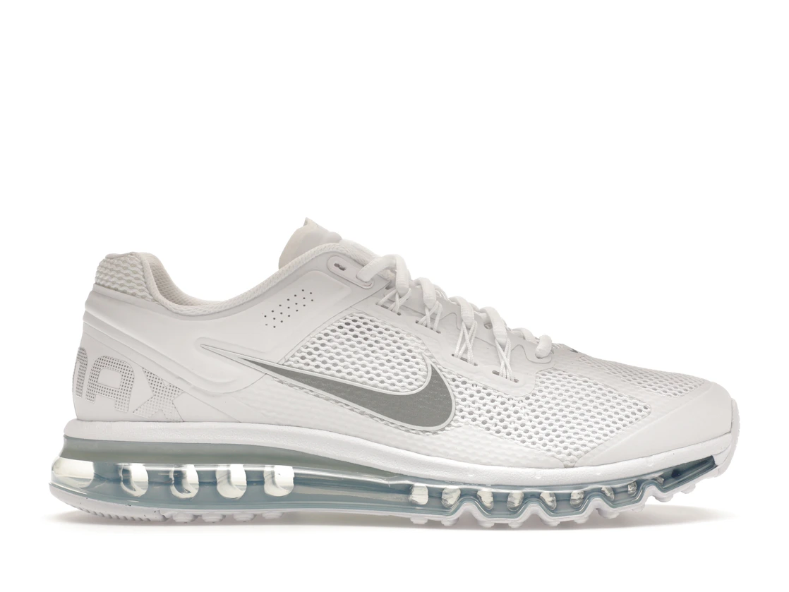 Nike Air Max 2013 White Metallic Silver