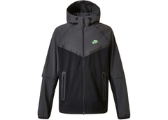 Nike Tech Woven Jacket Black/Anthracite/Green Strike