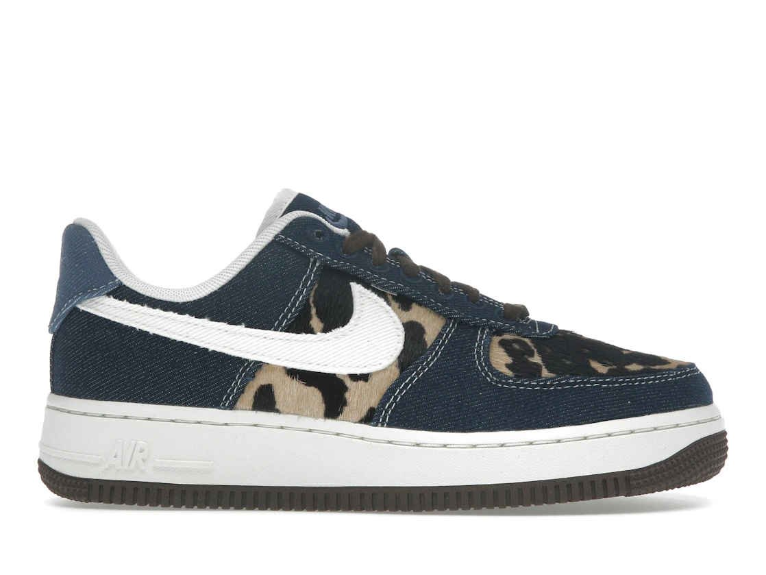 Nike Air Force 1 Low Cheetah Blue Denim (W)
