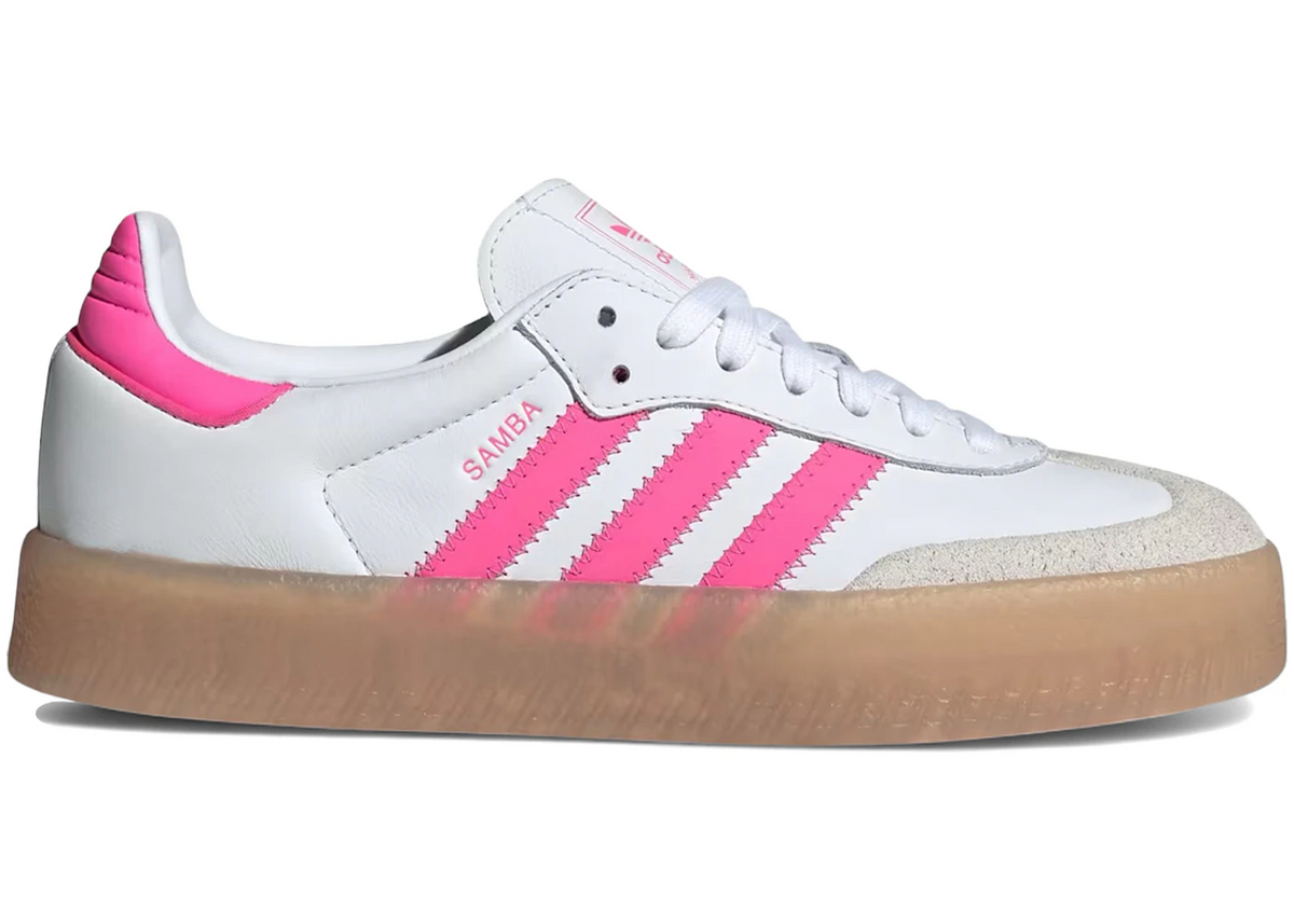 tenisky a boty adidas Sambae White Off White Lucid Pink (W) JS3940 ADONIO