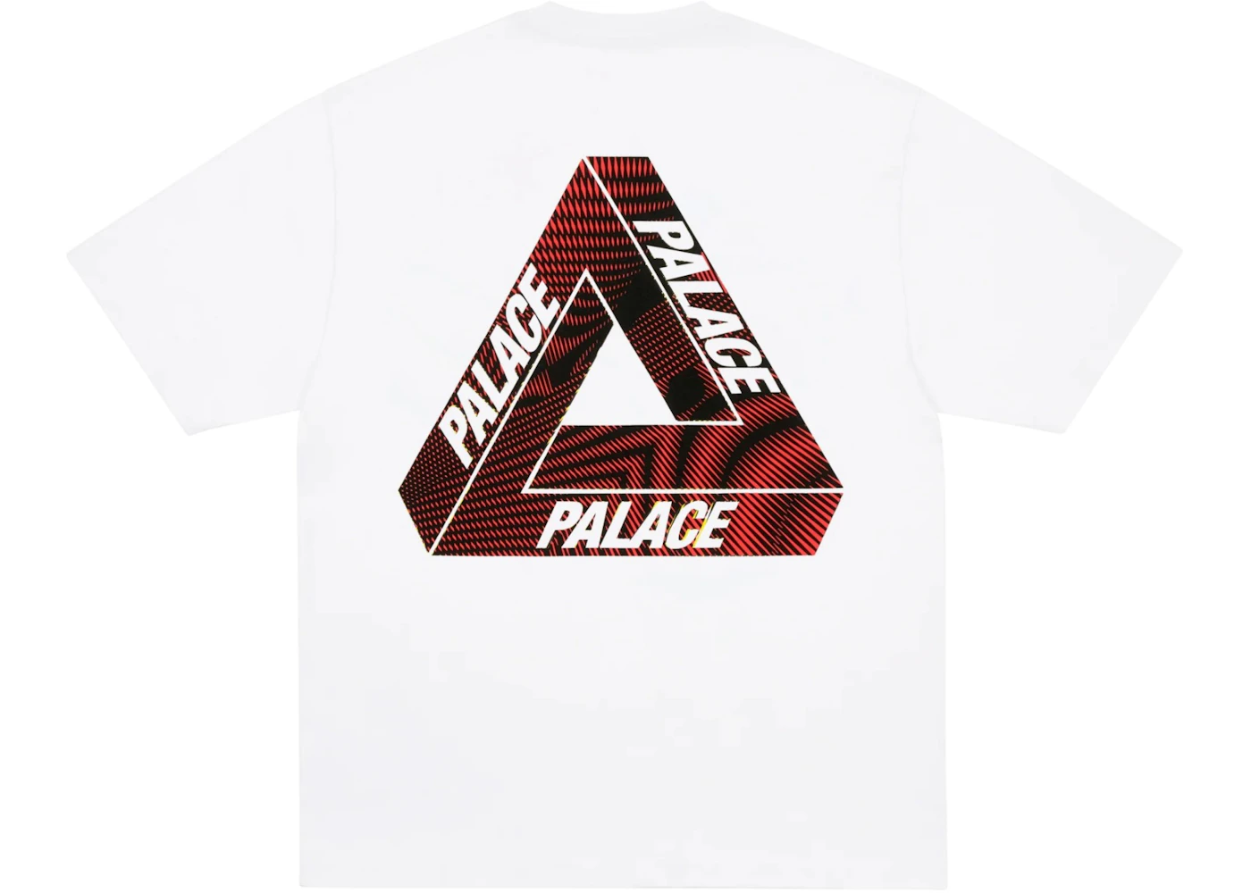 Palace Tri-Vex T-Shirt White/Red