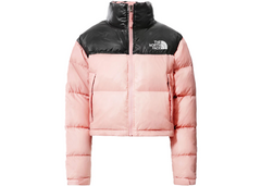 The North Face Women's Nuptse Short Jacket Rose Tan