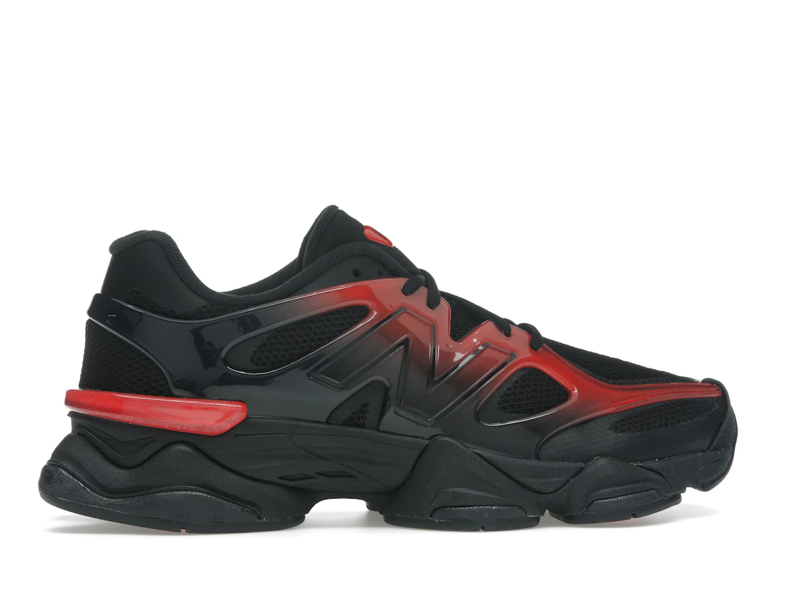 New Balance 9060 Black Red Gradient