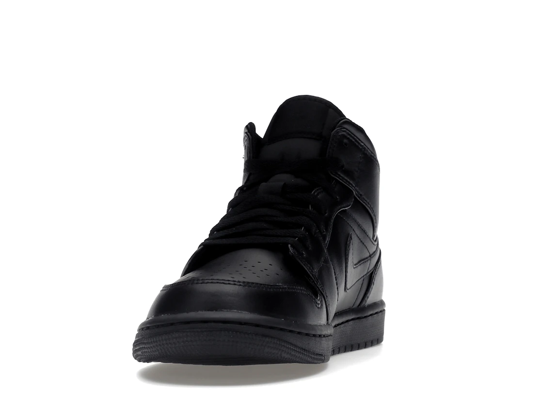 Jordan 1 Mid Triple Black