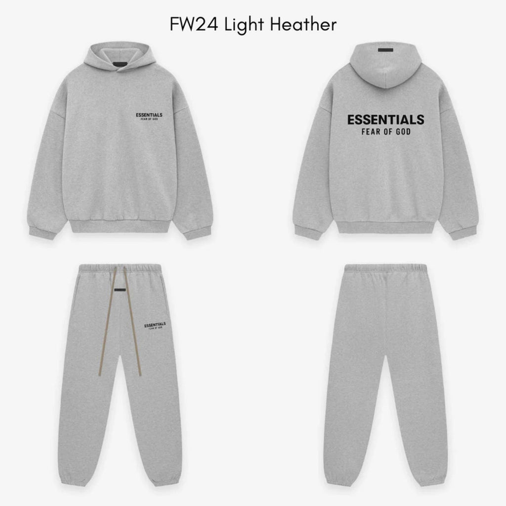 Fear of God Essentials FW24 Light Heather - Complete set