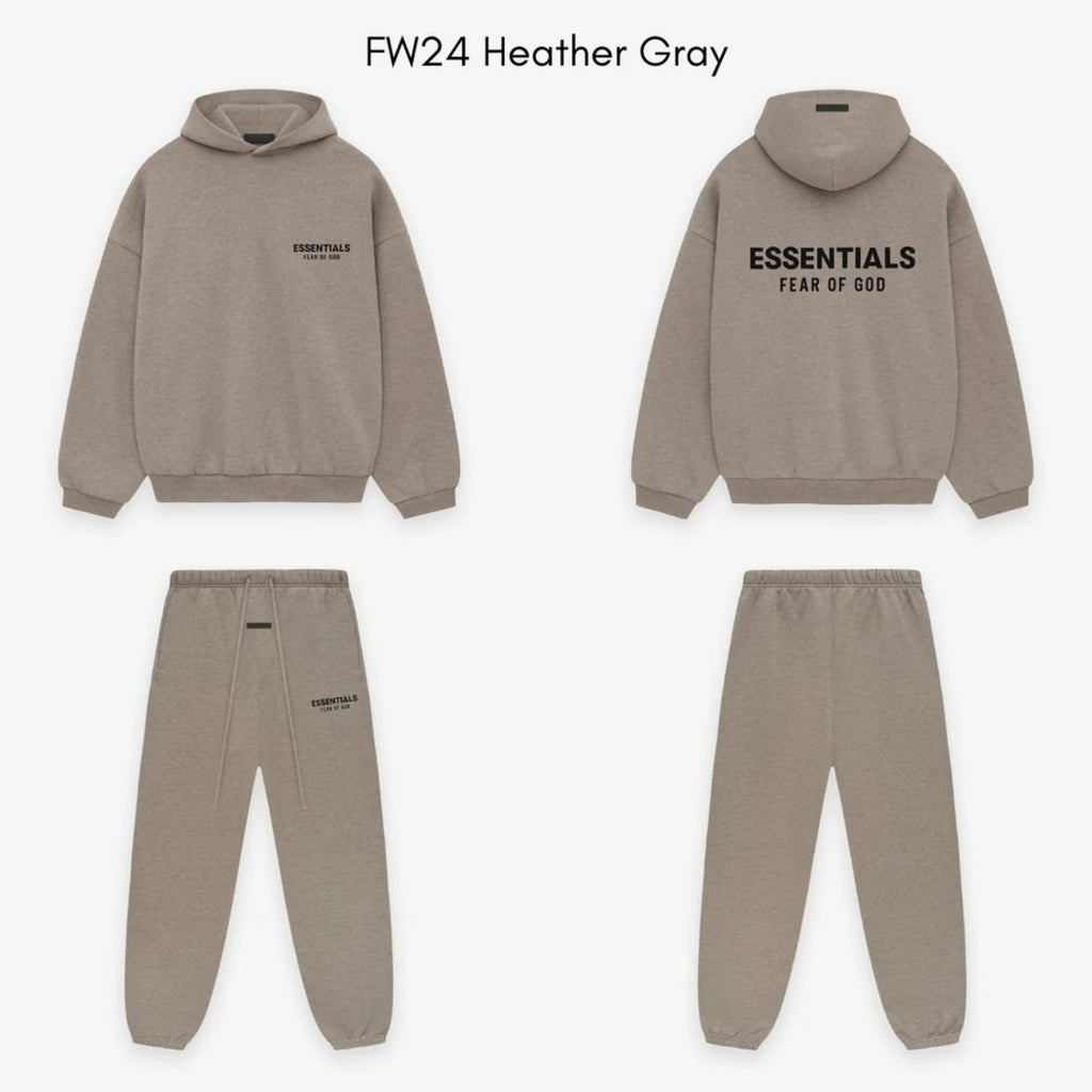 Fear of God Essentials FW24 Heather Grey - Full Set