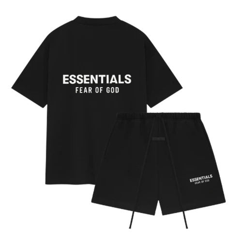 Fear of God Essentials SS25 Jet Black - Summer Set