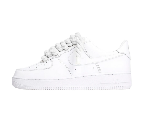Nike Air Force 1 White Low 07 Rope Laces White