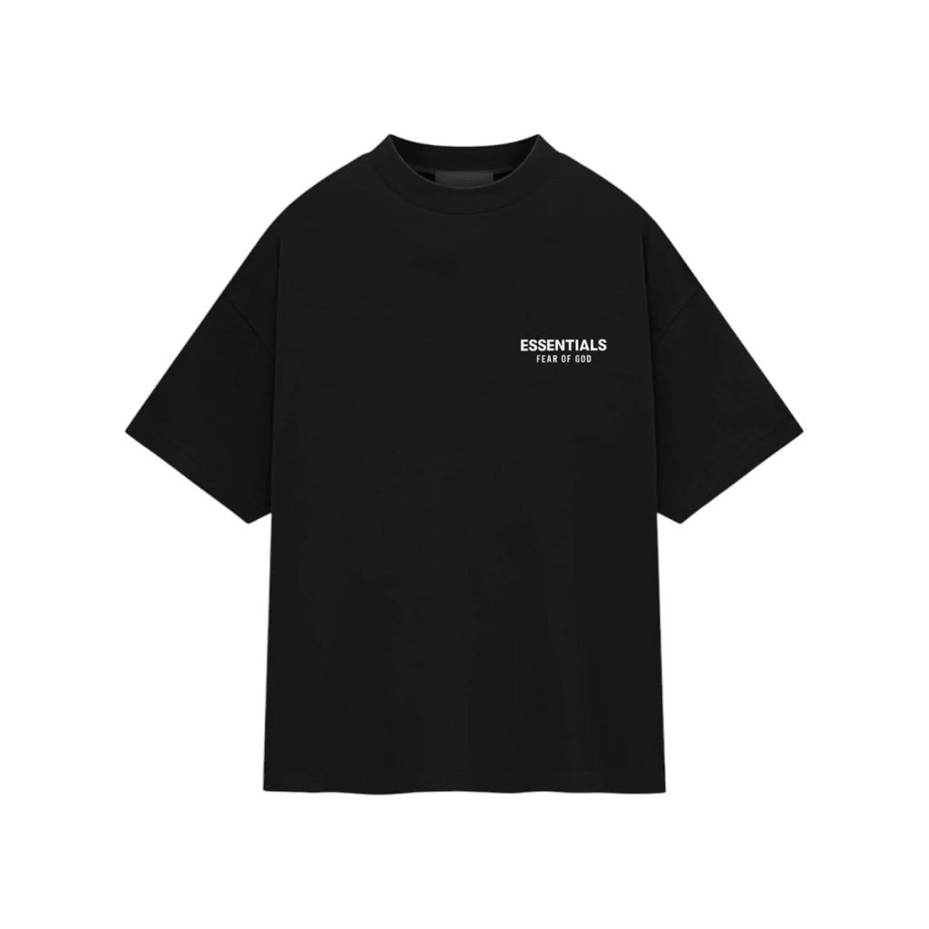 tričko Fear of God Essentials Crewneck S24 T-Shirt Black ADONIO
