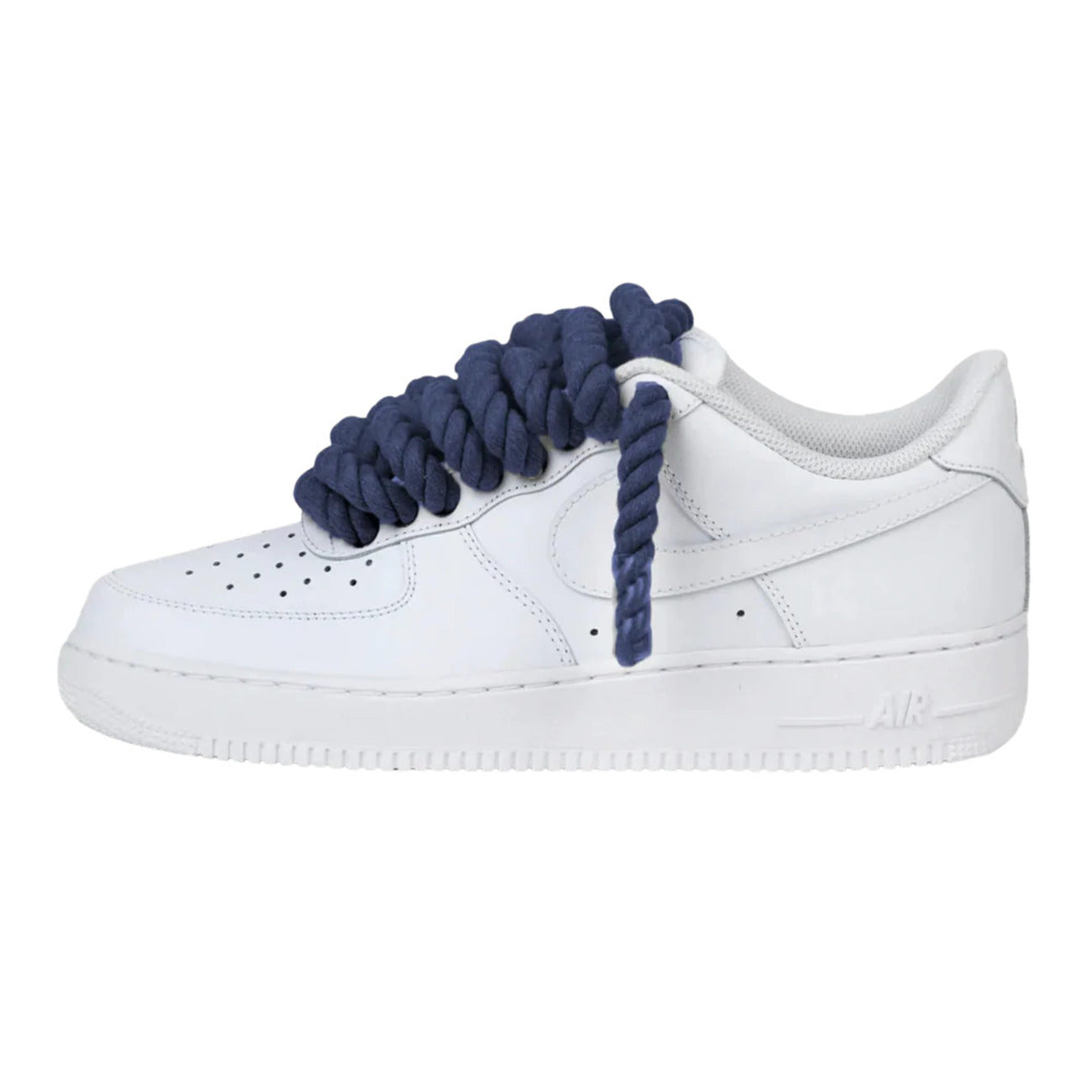 Nike Air Force 1 Low Rope Laces Navy