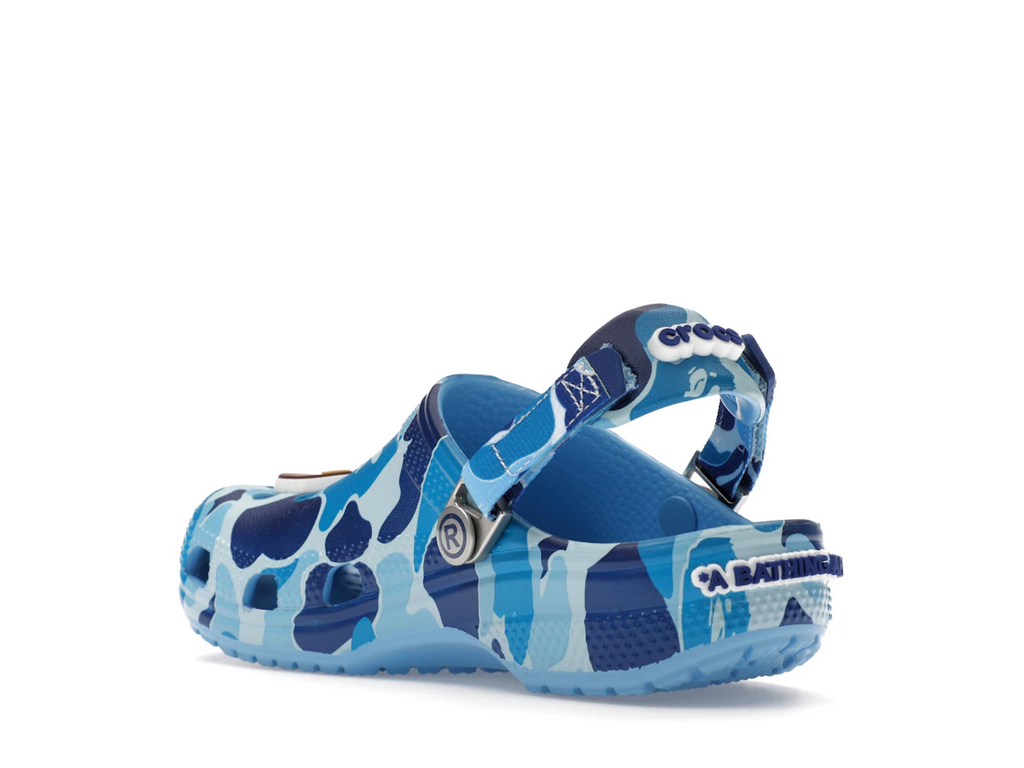 Crocs Classic Clog A Bathing Ape ABC Camo Blue (Kids)
