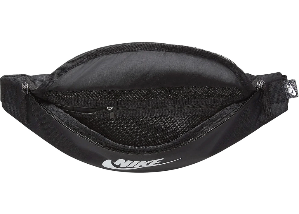 Nike Heritage 3L Waist Bag Black/Black/White