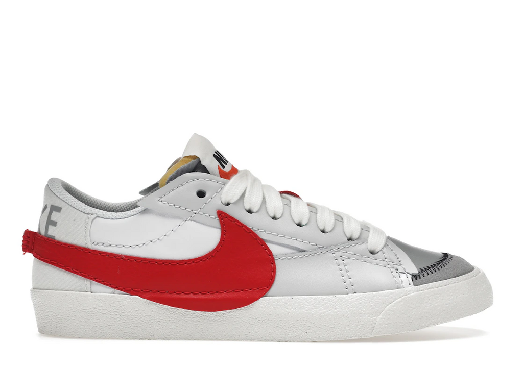 tenisky a boty Nike Blazer Low 77 Jumbo White Photon Dust Light Smoke Grey University Red DQ8769-100 ADONIO