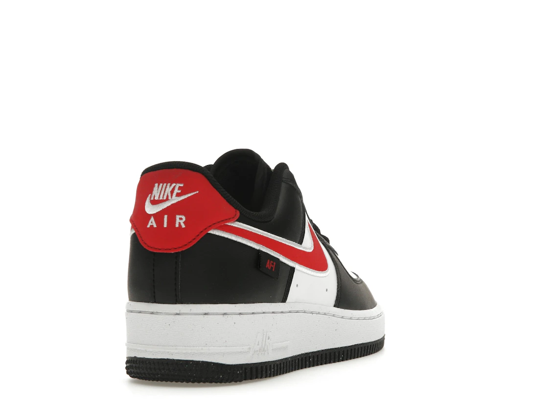 Nike Air Force 1 Low '07 Next Nature Black White University Red