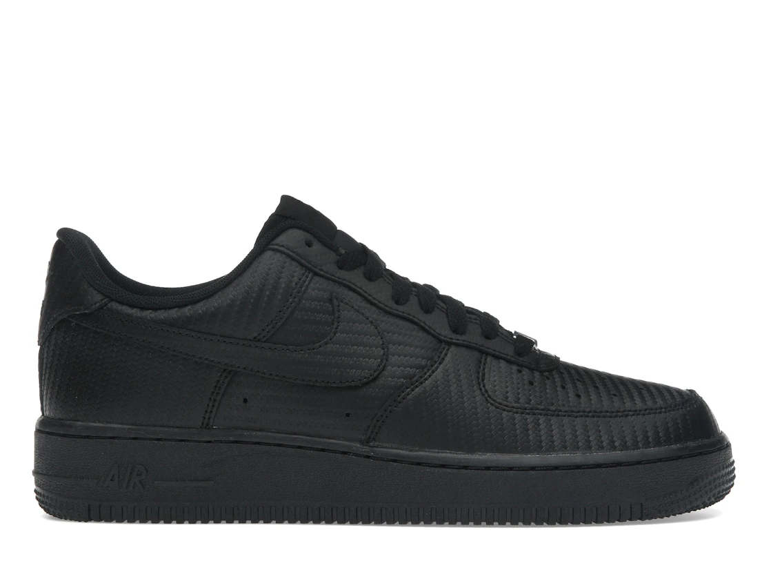 Nike Air Force 1 Low Black Carbon Fiber