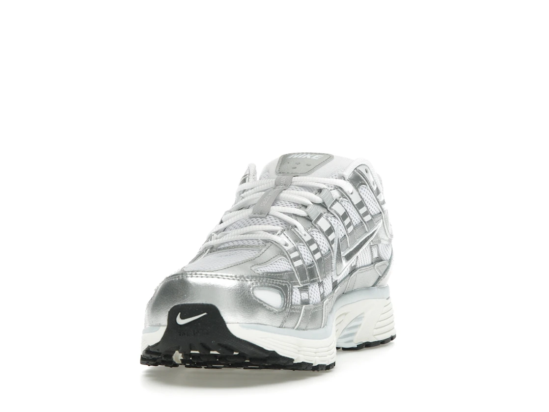 Nike P-6000 White Blue Tint Sail Metallic Silver (W)
