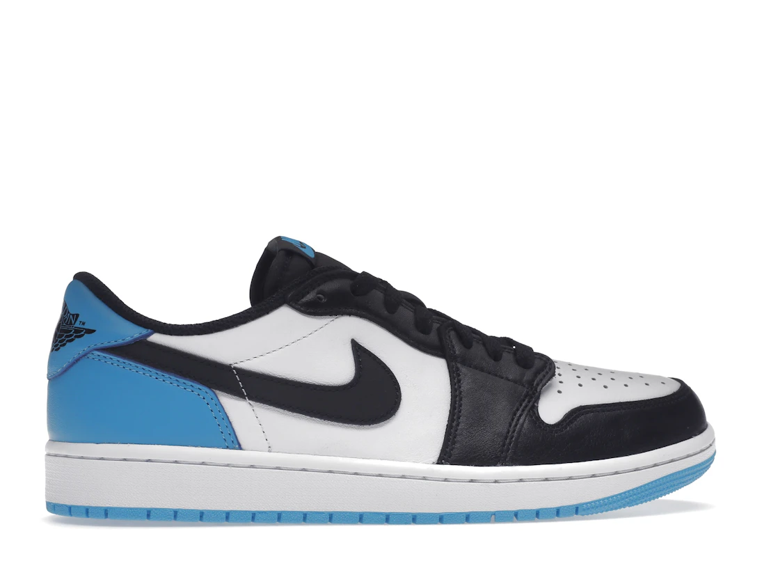 Jordan 1 Retro Low OG Black Dark Powder Blue