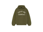 Fear of God Essentials Hoodie FW24 Military