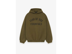 Fear of God Essentials Hoodie FW24 Olive
