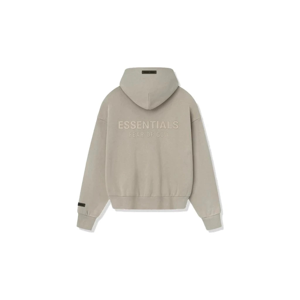 Fear of God Essentials S25 Zip-Up Hoodie Timber ADONIO