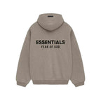 Fear of God Essentials S24 Fleece Hoodie Heather Grey 192HO246259F ADONIO