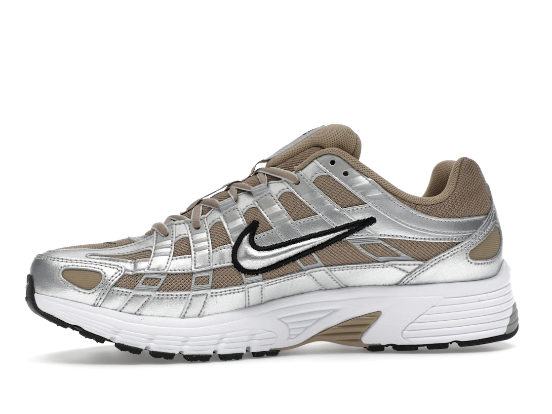 Nike P-6000 Khaki Metallic Silver