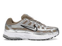 Nike P-6000 Khaki Metallic Silver