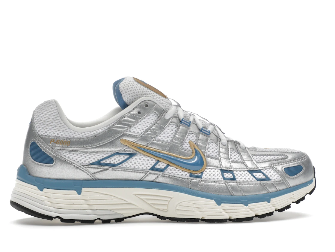 Nike P-6000 Metallic Silver Aegean Storm