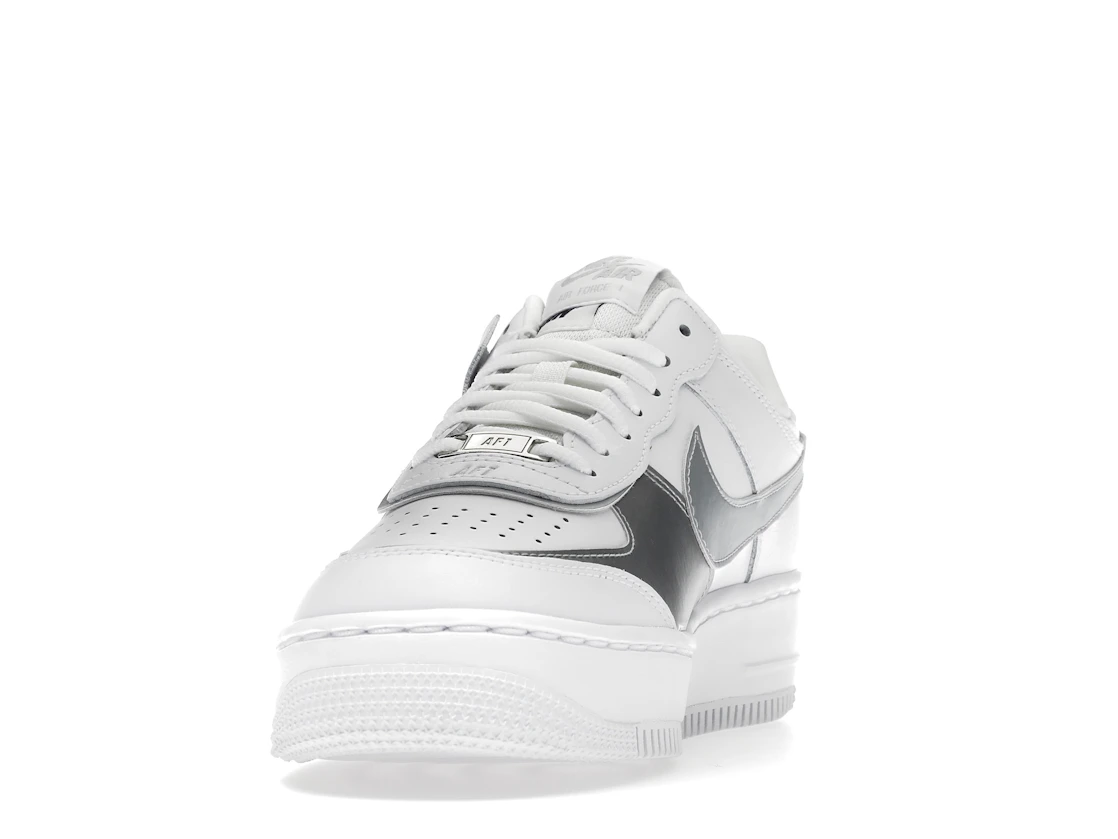 Nike Air Force 1 Low Shadow White Pure Platinum Metallic Silver (W)