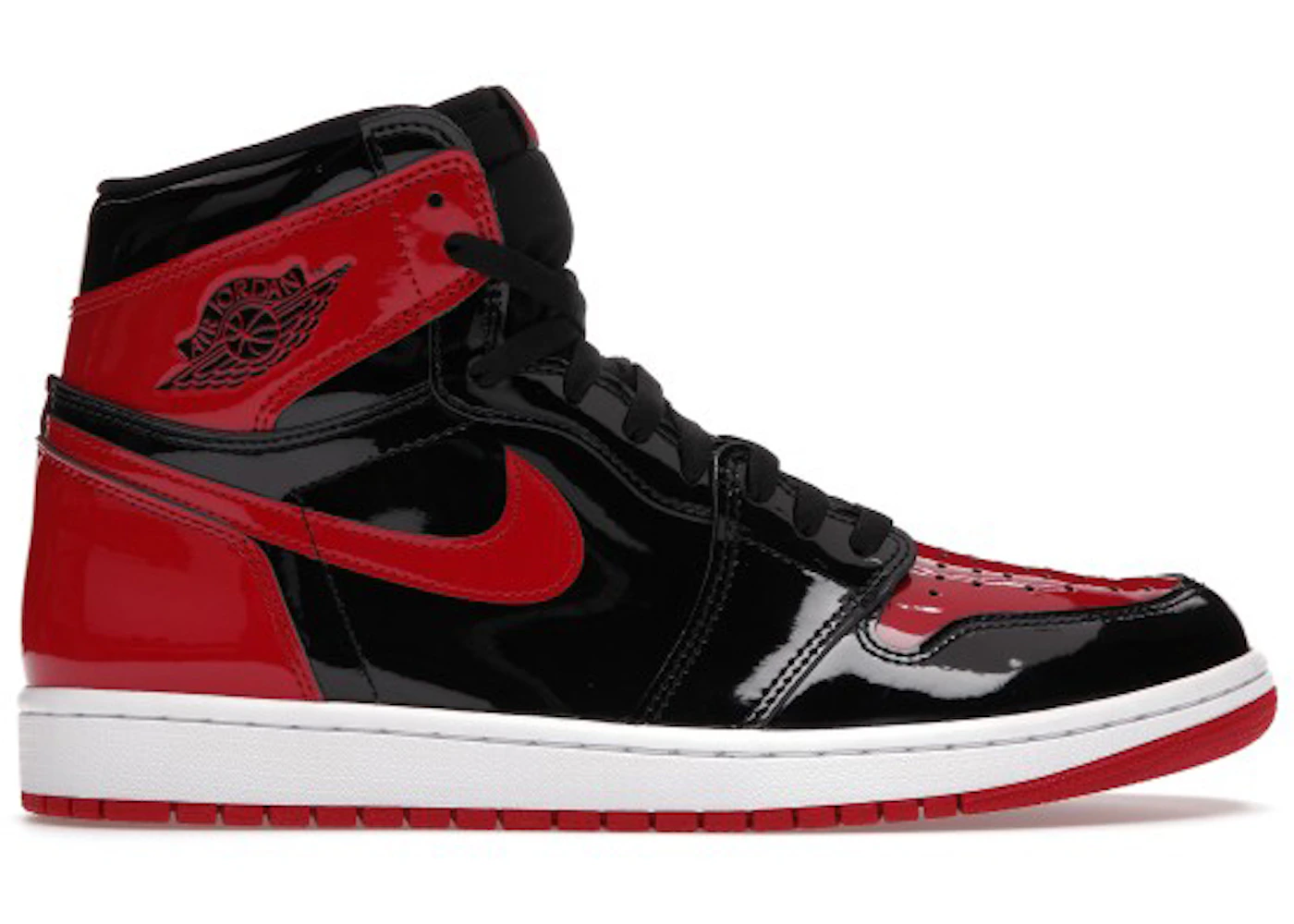 Air Jordan 1 Retro High OG Bred Patent