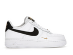 tenisky a boty Nike Air Force 1 Low '07 Essential White Black Gold Mini Swoosh (W) CZ0270-102 ADONIO